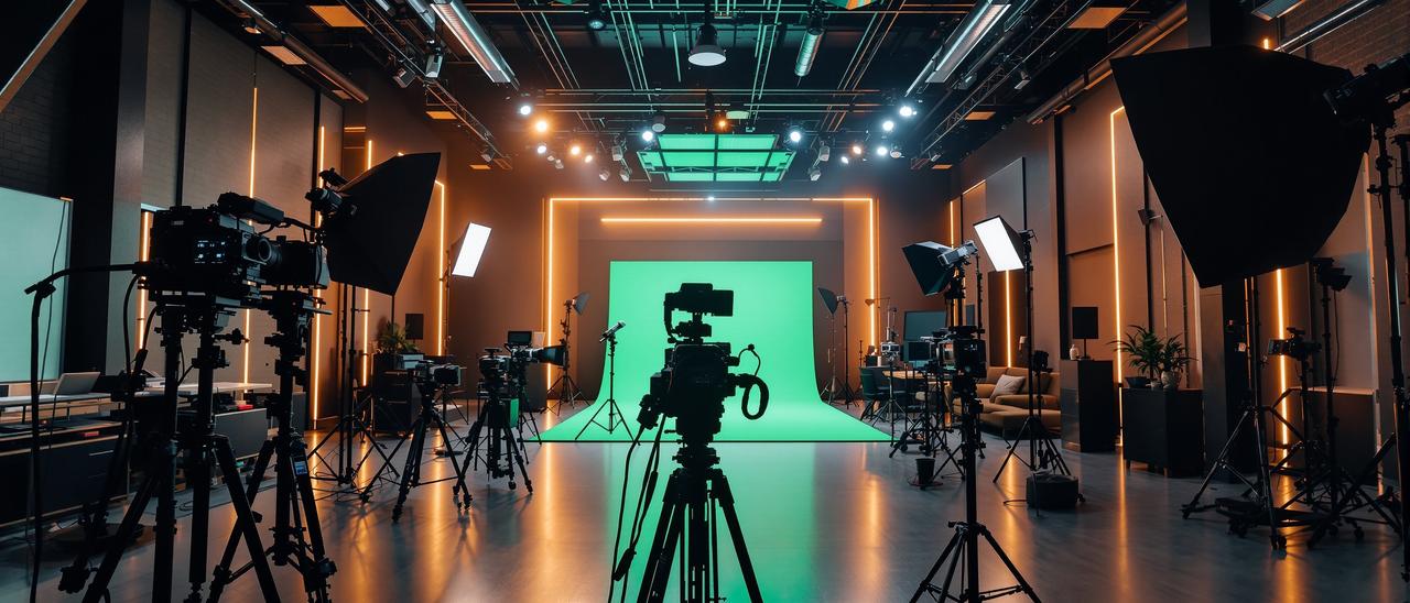 视频生态77 - 专业影视内容平台幕后制作环境